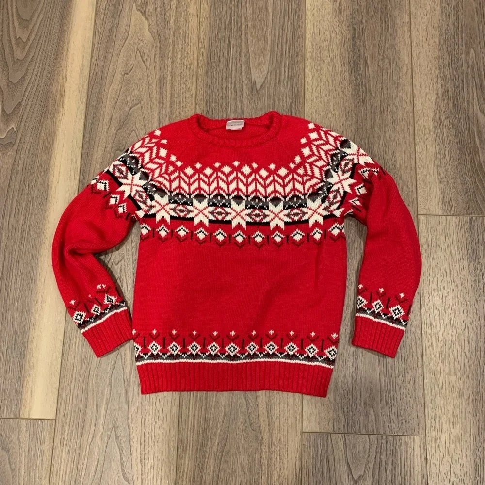Hanna Andersson Fair Isle Crewneck Sweater